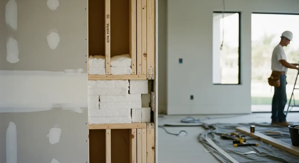 Home insulation upgrade for energy efficiency in Florida house