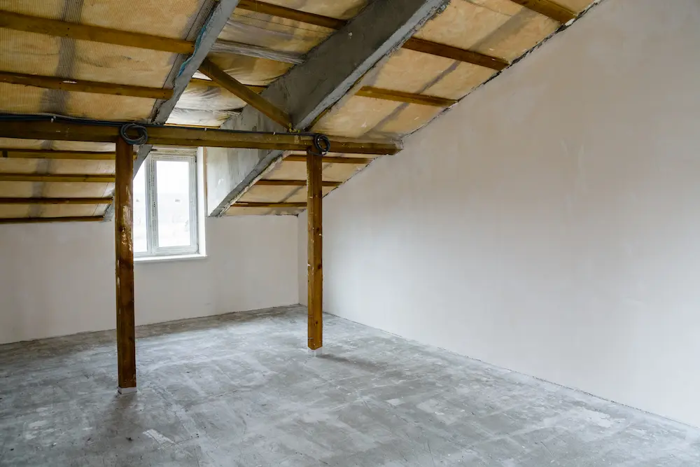 Completed insulation project showing improved thermal barrier and comfort in a South Florida home